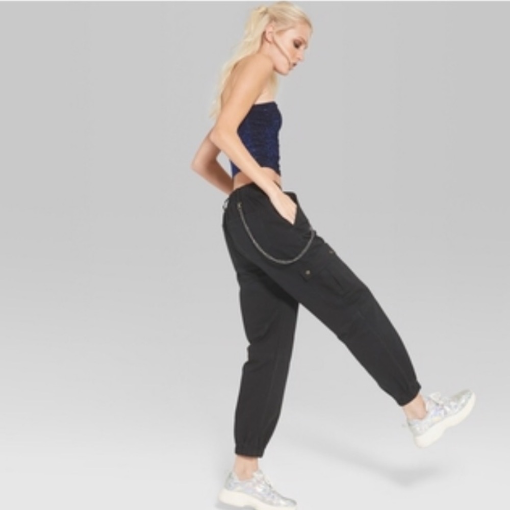 High-Rise Cargo Pants